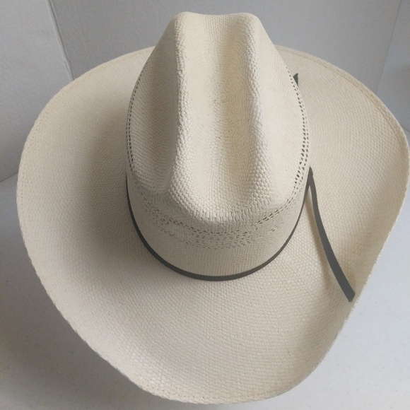 Bangora Glazed Straw 20X  Cattleman Rodeo *READ - Picture 5 of 14